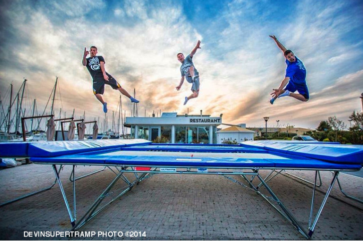 Greg Roe Canadian Trampolinist 