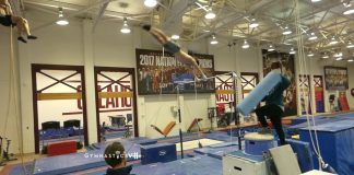 Allan Bower Crazy High Bar Catch