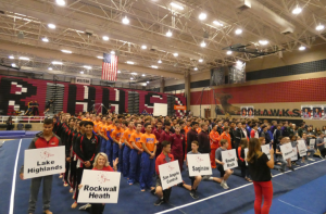 2018 Texas High School Gymnastics Championship Teams