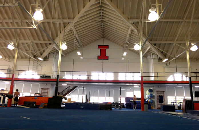 Big Ten Champs Illinois Gymnastics Preseason Training