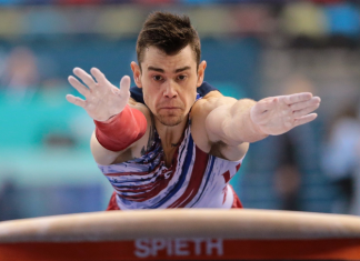 Colin Van Wicklen Advances to Vault Finals at Baku World Cup