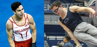 The 10 is back to College Men's Gymnastics