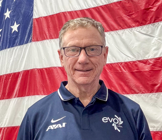 Kevin Mazeika, USA Gymnastics Hall of Fame coach and Executive Director of EVO Gymnastics