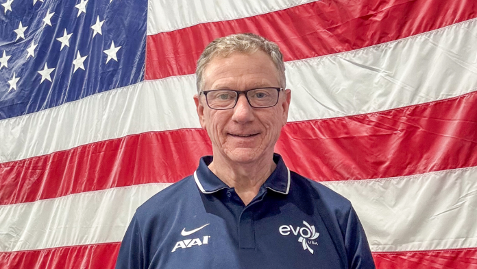 Kevin Mazeika, USA Gymnastics Hall of Fame coach and Executive Director of EVO Gymnastics