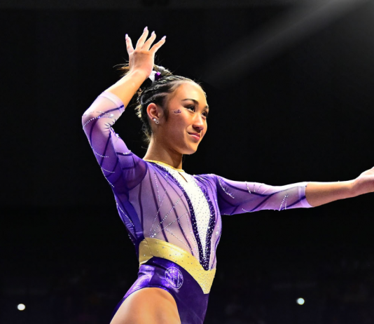 Kailin Chio Is the Best Gymnast in the Country Right Now. Kailin Chio LSU gymnastics 2026 SEC season perfect 10