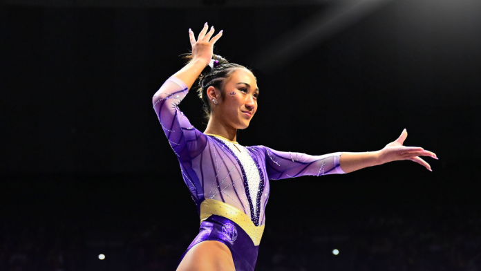 Kailin Chio LSU gymnastics 2026 SEC season perfect 10