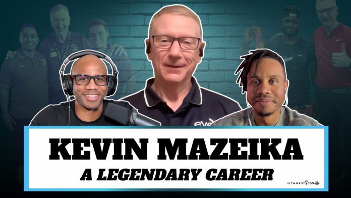 Kevin Mazeika EVO Gymnastics coach GymnasticsVille Podcast Episode 2 interview