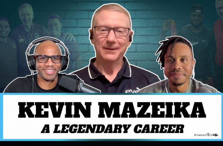 Kevin Mazeika EVO Gymnastics coach GymnasticsVille Podcast Episode 2 interview