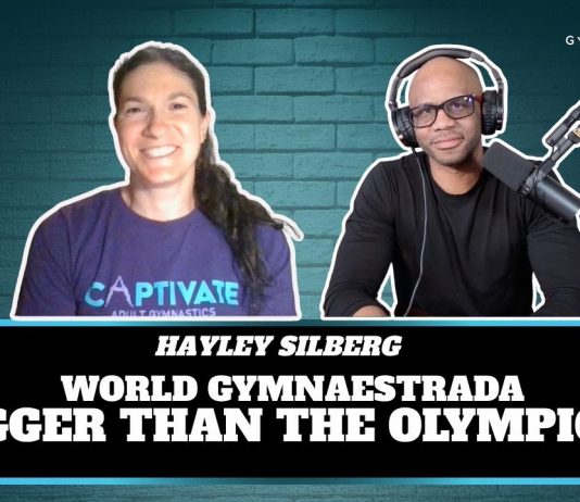 World Gymnaestrada gymnastics bigger than Olympics CAPTivate Hayley Silberg 2026