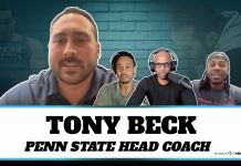 Tony Beck Penn State gymnastics head coach 2026 interview GymnasticsVille