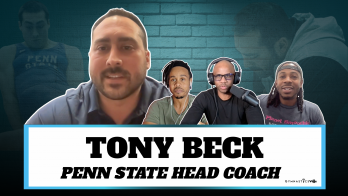 Tony Beck Penn State gymnastics head coach 2026 interview GymnasticsVille