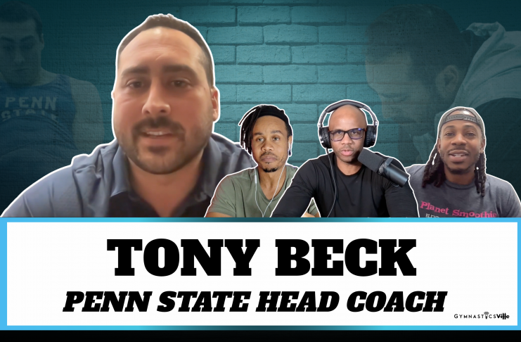 Tony Beck Penn State gymnastics head coach 2026 interview GymnasticsVille
