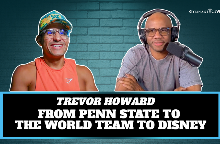Trevor Howard Penn State gymnastics 2019 World Team Disney performer GymnasticsVille podcast