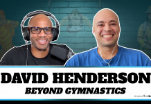 David Henderson Jr. gymnastics NCAA champion Oklahoma Cirque du Soleil firefighter GymnasticsVille podcast