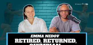 Emma Nedov gymnastics comeback Australian Olympian Paris 2024 GymnasticsVille podcast