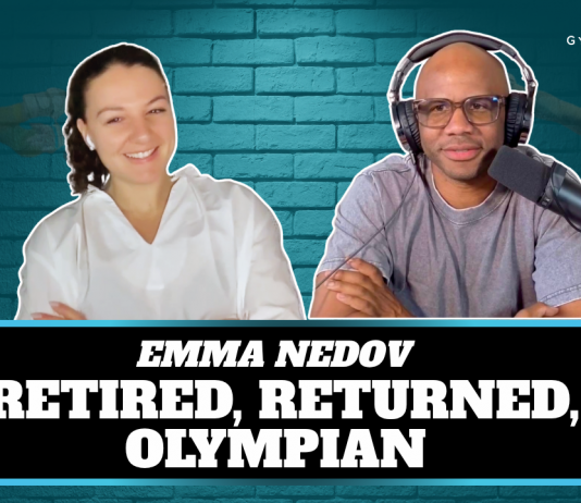 Emma Nedov gymnastics comeback Australian Olympian Paris 2024 GymnasticsVille podcast